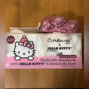 the CREME shop Hello Kitty Plush Spa Headband